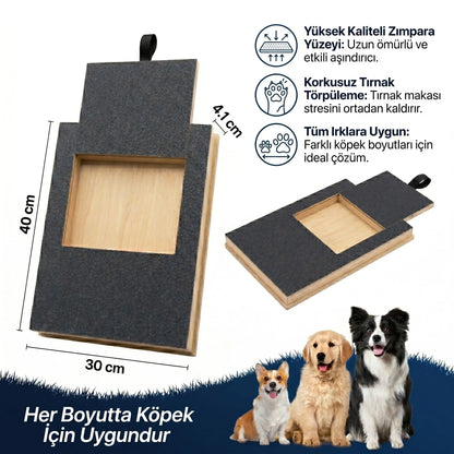 Köpekler için Tırnak Törpüleyen Tırmalama ve Eğitim Tahtası